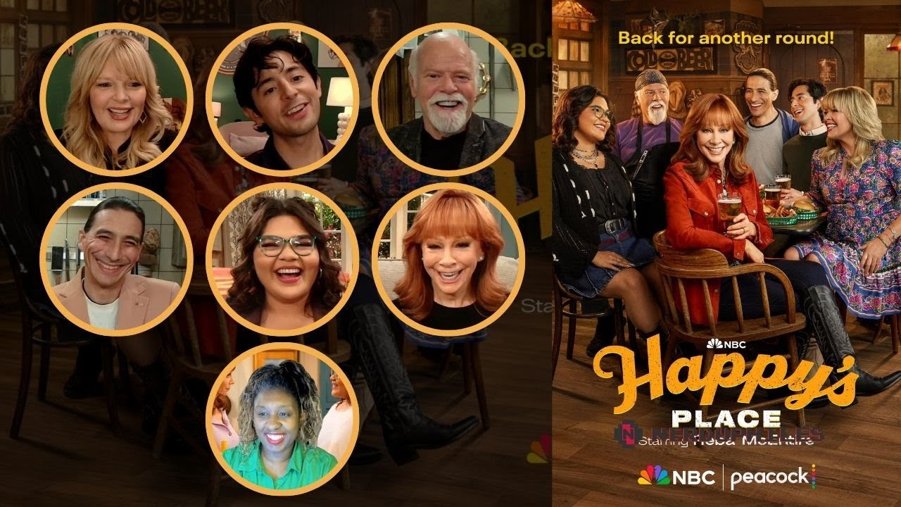 Полное интервью с актерами сериала «Happy's Place»!
