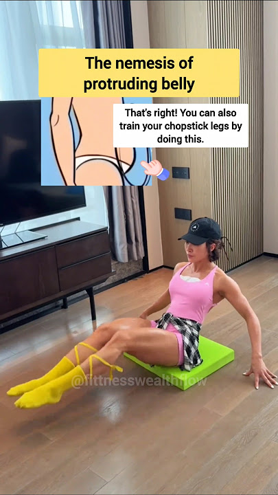 One movement to train waist, abdomen and legs.