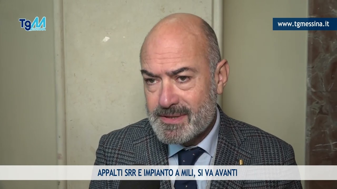 APPALTI SRR E IMPIANTO A MILI, SI VA AVANTI