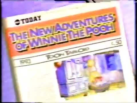 The New Adventures of Winnie The Pooh promo 1993