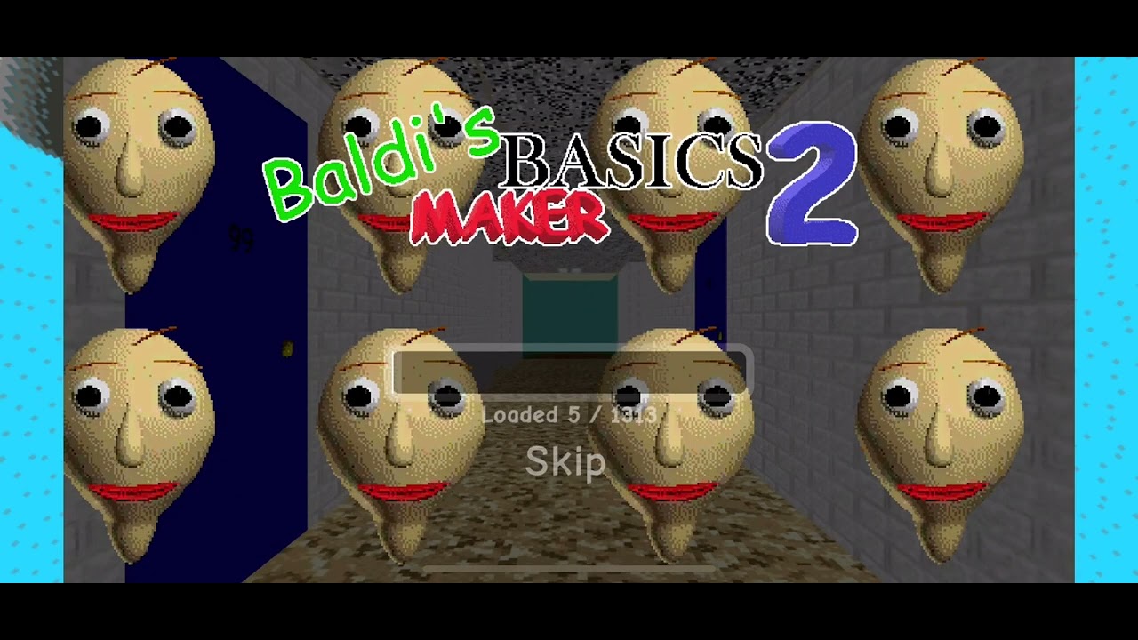Baldi’s Basic Maker 2 All Challenges in different Versions - YouTube