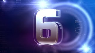 Official Countdown Blue Background Motion Graphics