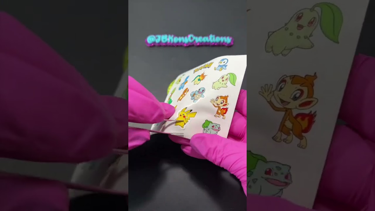 Pika Pika!💛🖤 | Making a Pikachu UV Resin Shaker 