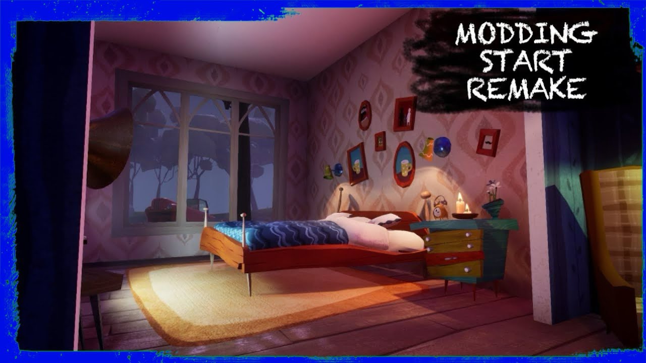 HELLO NEIGHBOR MOD KIT: MODDING START REMAKE - YouTube