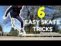 6 EASY BEGINNER SKATEBOARD TRICKS TO LEARN