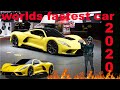 worlds fastest production road car 2020 top speed in km/h