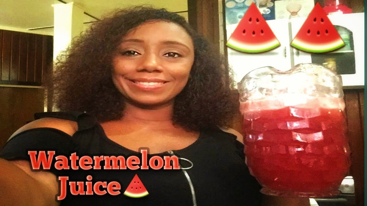 Watermelon Juice 🍉/Healthy Refreshing Juice/ Cooking With Afton🇬🇾 YouTube
