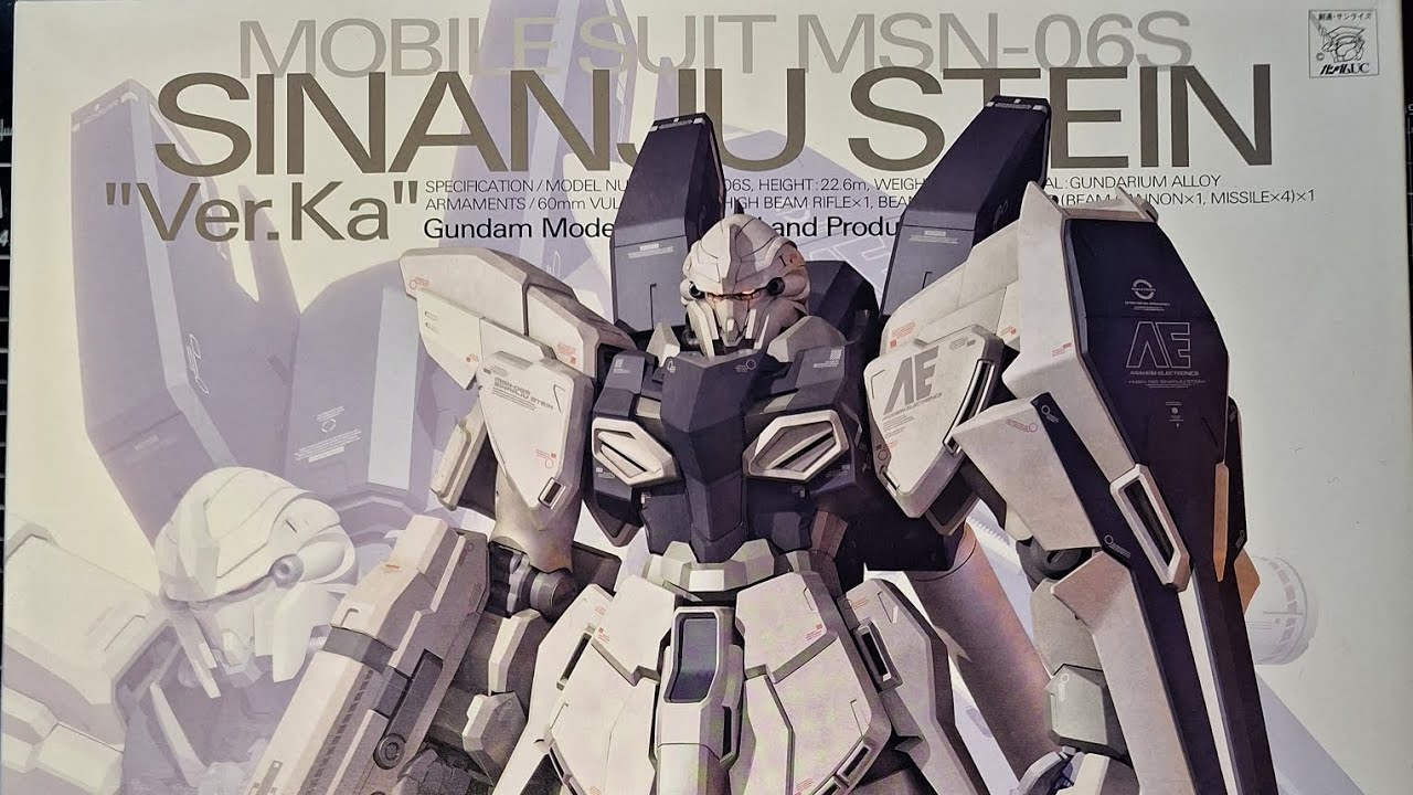 Gunpla Mobile Suit MSN-06S Sinanju Stein Ver.Ka 