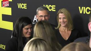 VICE | World Premiere with Christian Bale, Steve Carell, Sam Rockwell, Amy Adams | HOT CORN