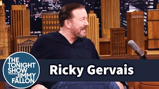 Ricky Gervais Refuses to Give Up Eating or Drinking to Lose Weight