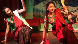Tamu Loshar Saajh 2015 Manita Gurung& Anisha Gurung
