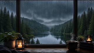 Rainy Reflections 🌧️ | 1 Hour Relaxing Piano & Ambient Music for Sleep, Study & Relaxation
