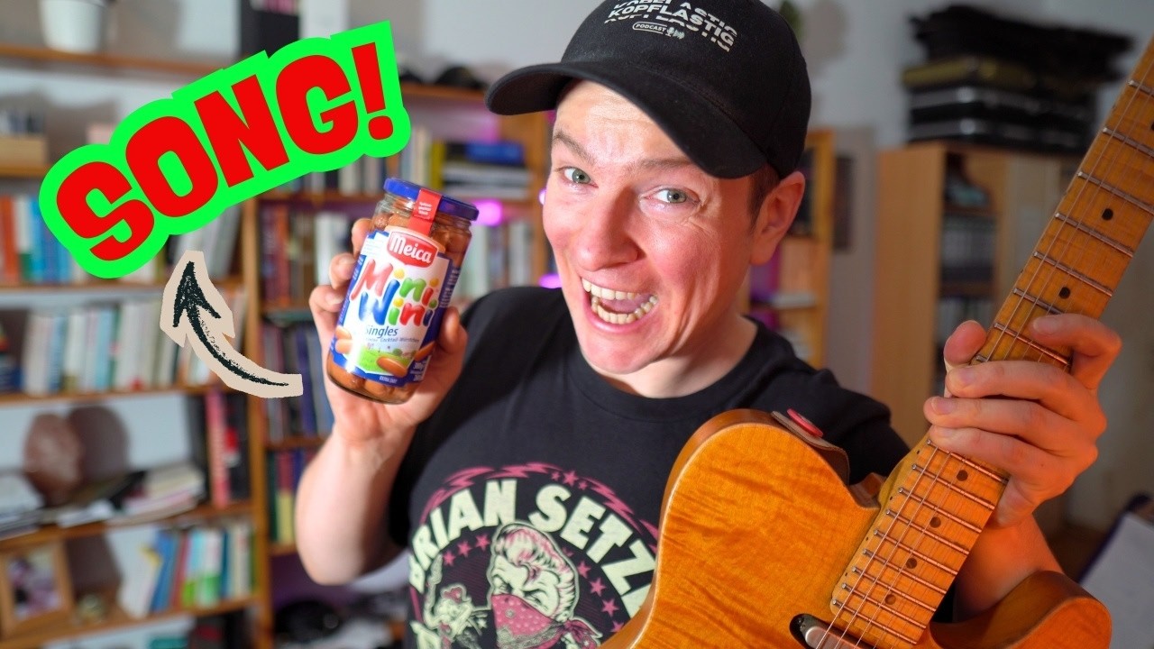 Mini Wini Würstchenkette - Song aus 90er Jahre Werbung MIT Gitarrensolo! (Meica macht das Würstchen)