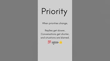 priority matter in every situation 💕 #priorities #fyp #shortvideo #shorts