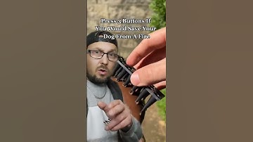 Press three buttons if you would save your dog from a fire