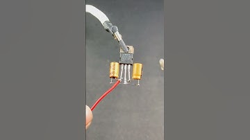 12V to convert 5V | how to make Voltage Regulator using 7805IC #voltage #diy #lifehacks