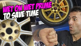 How to Wet on wet prime to save hours