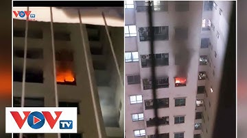 Hàng trăm người tháo chạy trong đêm do cháy tại chung cư HH Linh Đàm | VOV