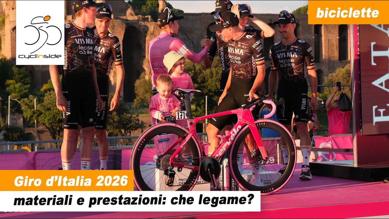 Materiali e prestazioni al Giro 2026. Focus sui trend e sul peso che delle bici nella performance