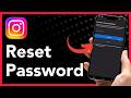 How to reset Instagram password if forgotten