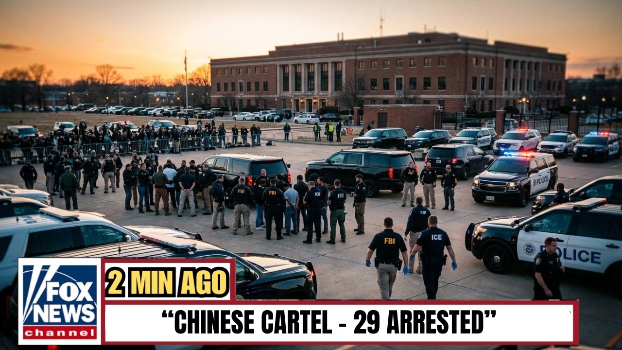 ICE & FBI Storm Ohio Operation — 29 Chinese Cartel Members Arrested, 139 Kilos of Drugs Recovered