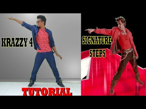 Hrithik Roshan - Krazzy 4 || Signature Steps Tutorial || Nishant Nair