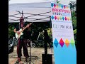 Still Blank-An original song with a nod to Richard Hell-Live at Brentford Canal Festival 2024
