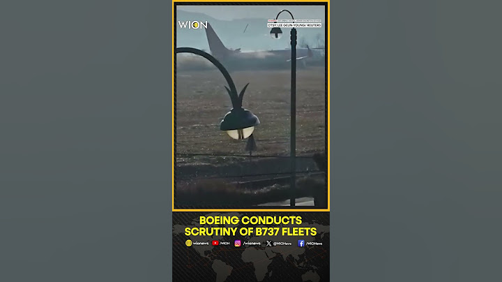 Jeju Air Crash: South Korea To Conduct Special Inspection Of B737-800 Fleets | WION Shorts