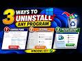 3 Best Ways to Remove Programs from Your PC | Windows 10/11