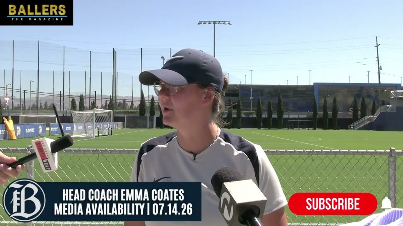 Head Coach Emma Coates: Bay FC Media Availability | Training Session | 07.14.26