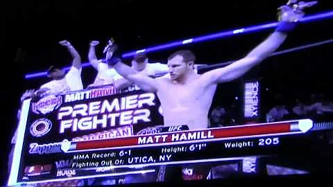 NY "MMA" Minute - Matt Hamill in Montreal