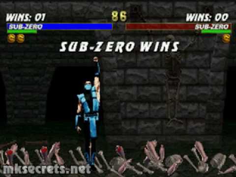 Mortal Kombat Trilogy - Fatality 1 - Classic Sub-Zero 