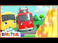 Mommy Firetruck Saves the Day - Fighting Fires! | Go Buster | Baby Cartoon | Kids Video