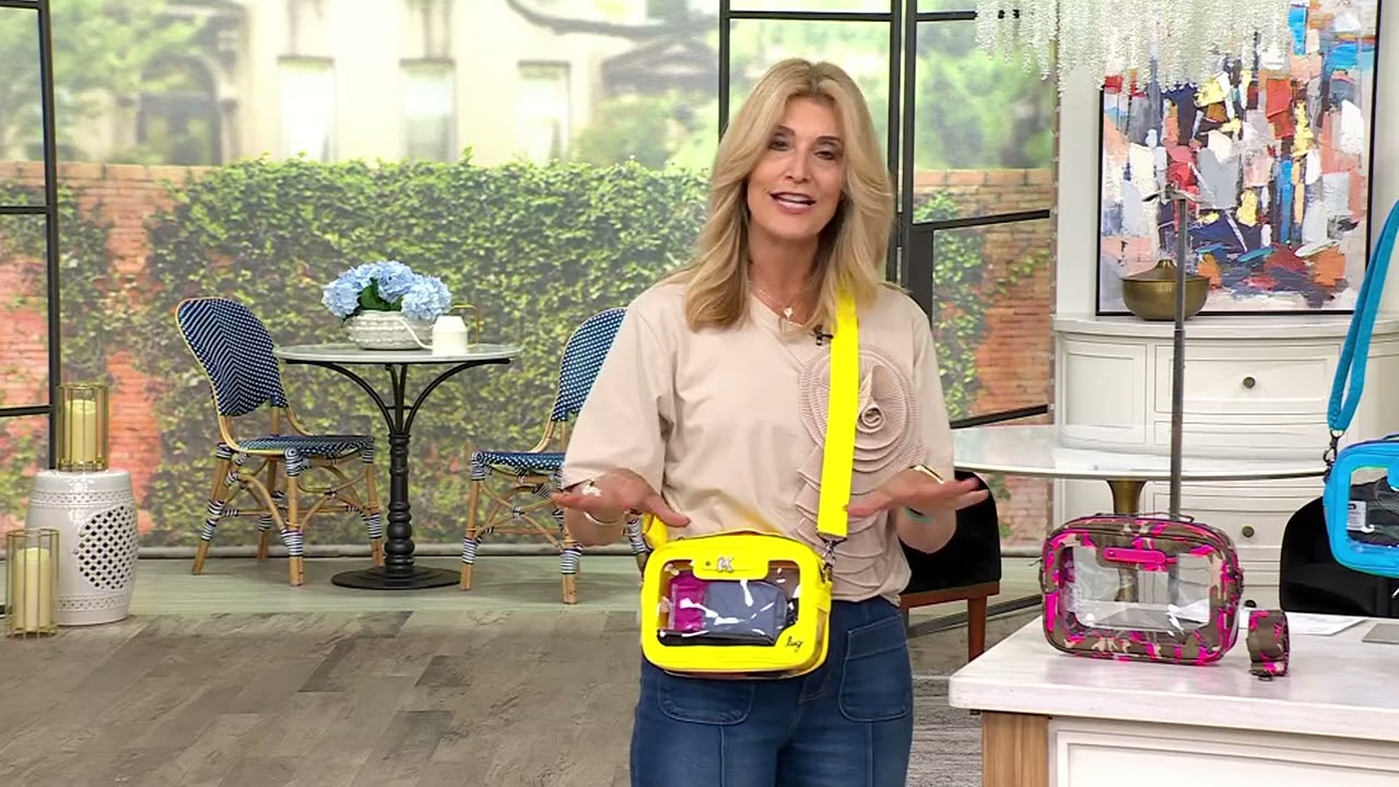 Lug Clear Stadium Crossbody - Carriage on QVC