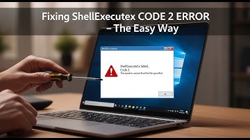 Fixing shellexecuteex CODE 2 ERROR - The Easy Way