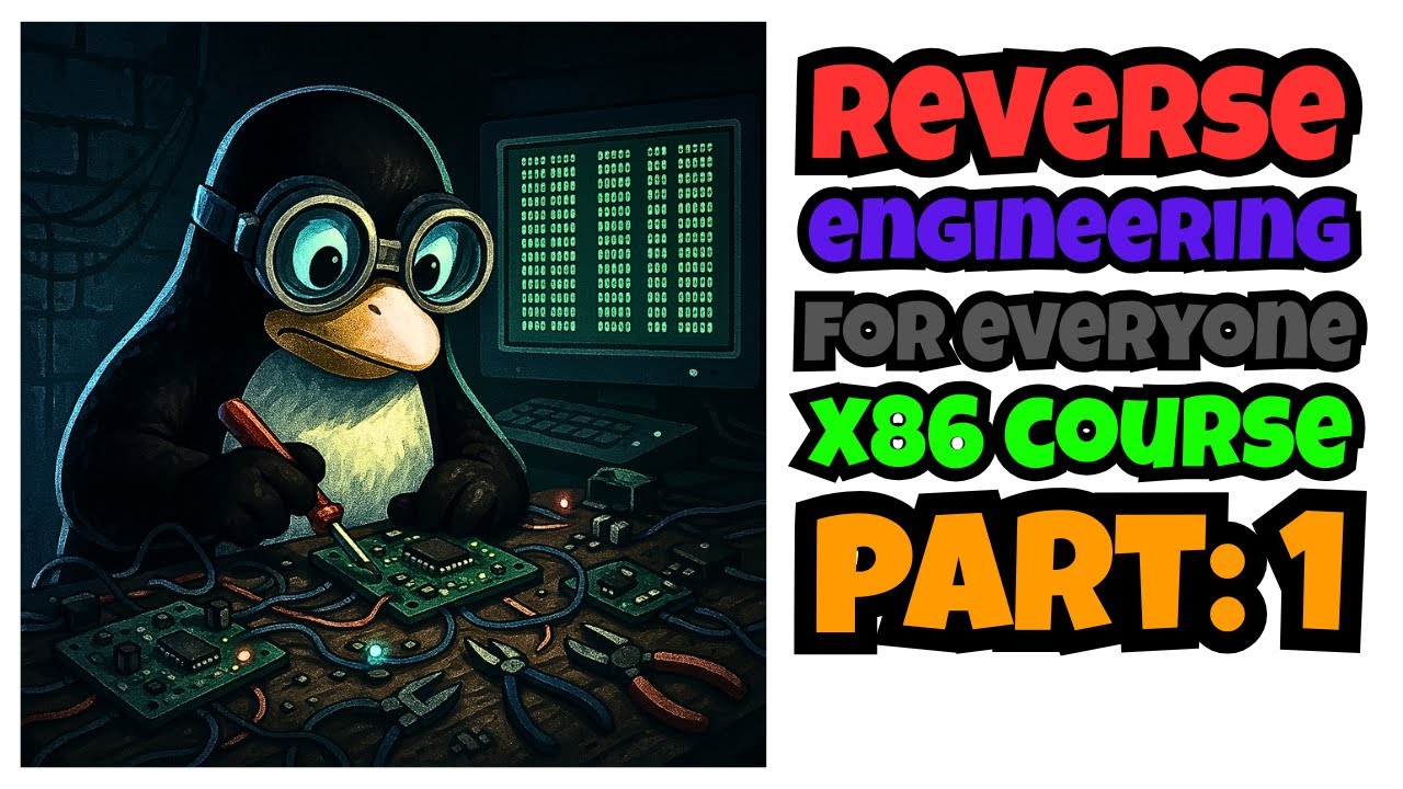 Reverse Engineering For Everyone (Audio Book) x86 Course Part-1 to Part ...