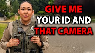 Cops Try to Intimidate Auditor Over ID — FAIL Miserably! | First Amendment Audit