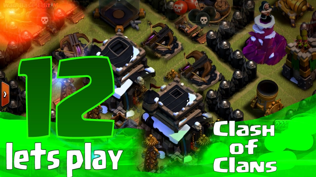 //PP// Český Let’s Play Clash of Clans [12#] - Komplet Mortar level 7, X-Bow lvl 2 + CLAN WARS RAID - YouTube