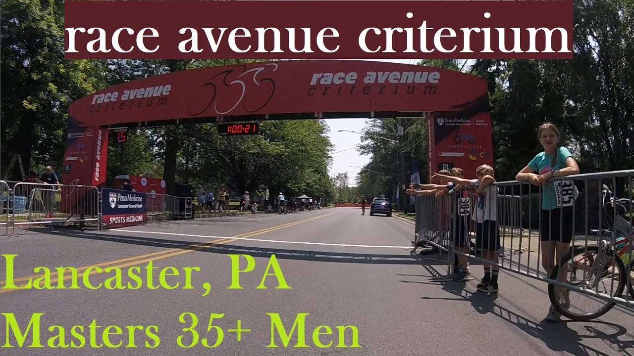 Race Avenue Criterium Masters 35+ Lancaster, PA June 18 2023