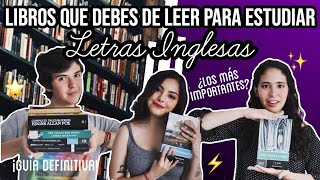 Libros Básicos Para Estudiar Letras Inglesas La Secta De Los Libros