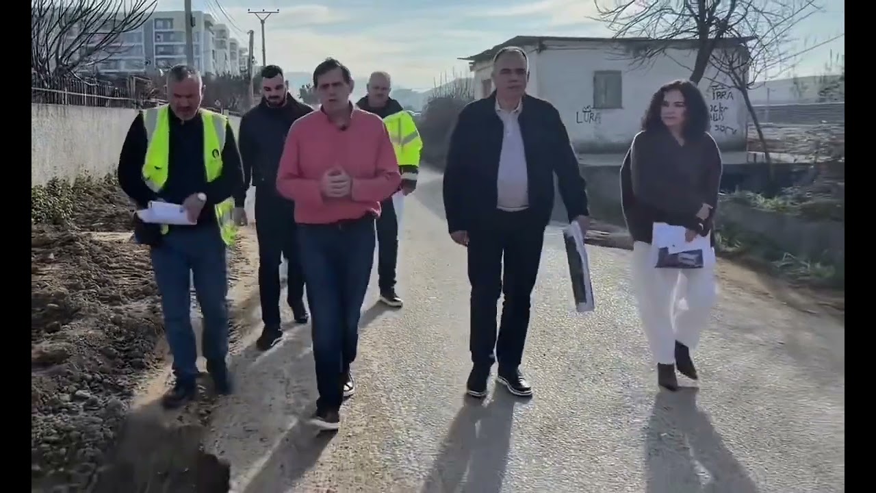 “Rakip Suli inspekton 58 Rrugë në Lagjen Nr.1 – 10.5 km Infrastrukturë në Lagjen Lura”