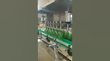 Automatic olive oil bottle filling machine with 6 nozzles