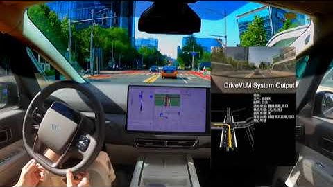 DriveVLM: The Convergence of Autonomous Driving and Large Vision-Language Models