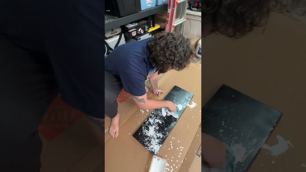 I RUINED HIS ART AND IT WAS Awesome Art Daynoart Painting
