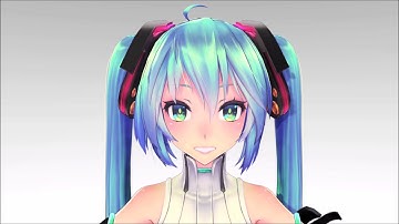 【MMD】Melt  【Lipsync Test】