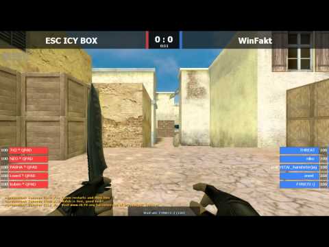 DreamHack Summer 2012 - faza grupowa - ESC ICY BOX vs. WinFakt