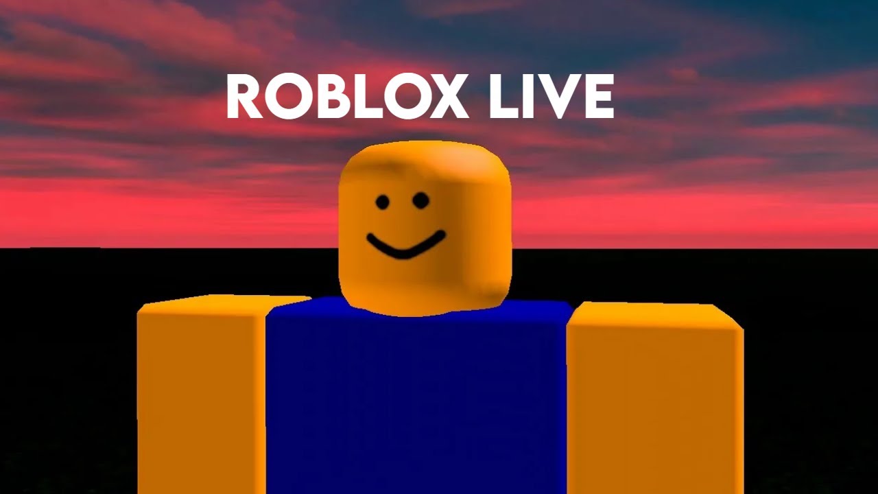 live roblox! - YouTube