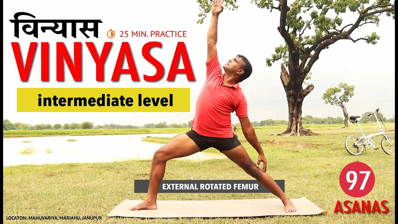 Виньяса-флоу, часть 1 для спортсменов: д-р Рэй Лонг, хатха с выравниванием, позы стоя