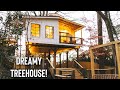 *Dreamy* 700sqft Treehouse Airbnb! | Cabin tour!