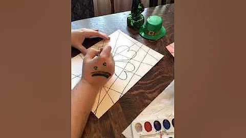 Shamrock Watercolor with Ms. Jessica